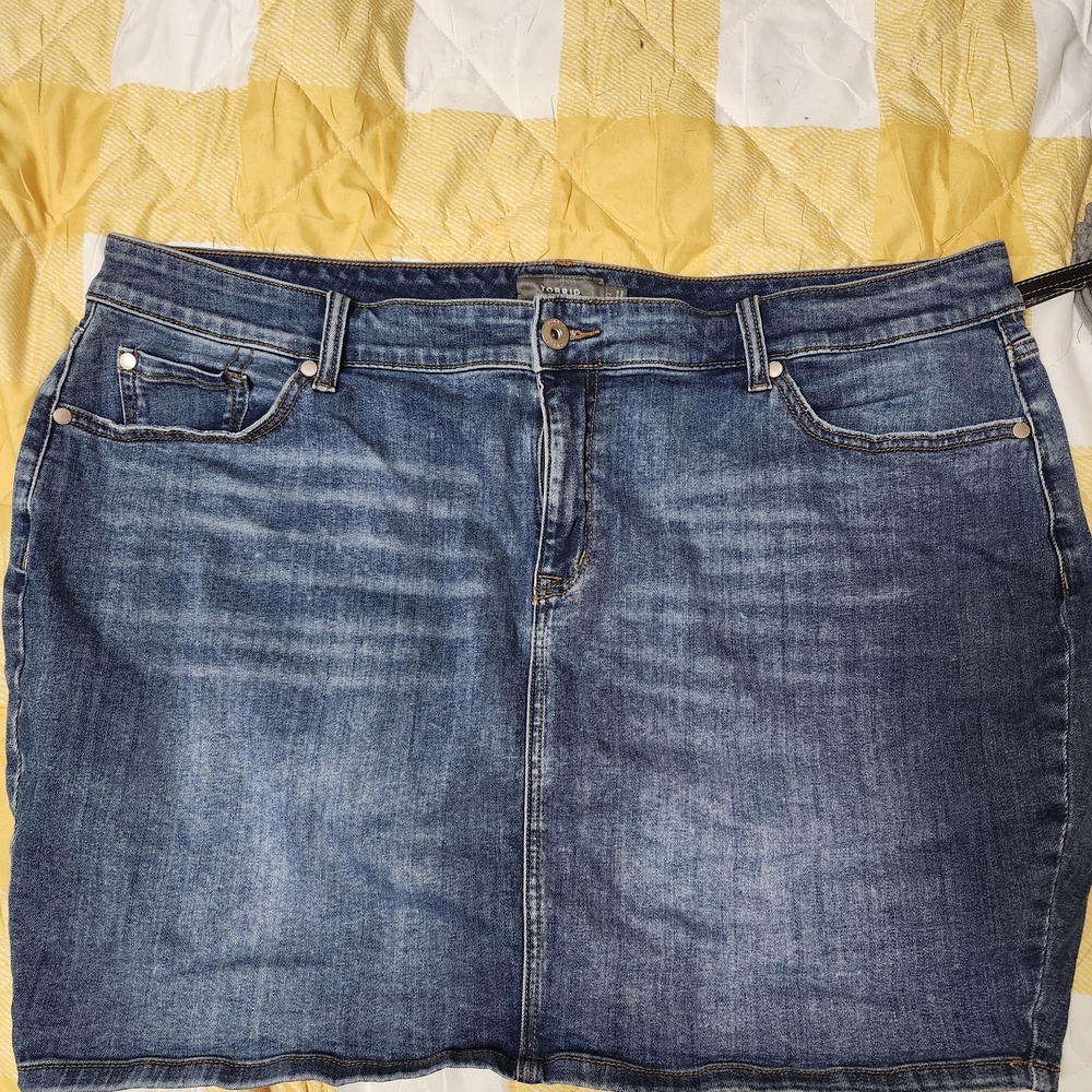 Denim Blue Skirt